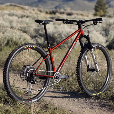Manifesto steel hardtail ruby red