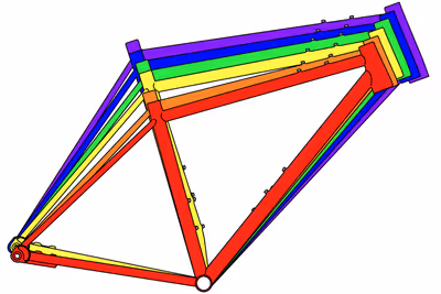 whippet frame sizes stacked on each other