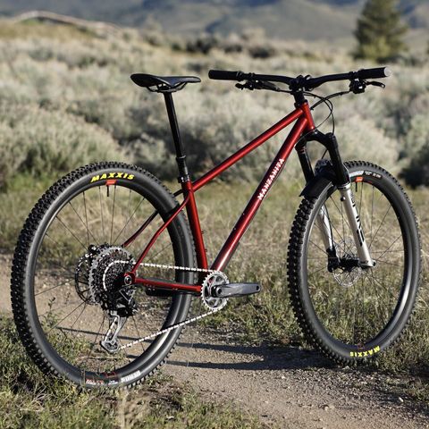 Manifesto steel hardtail ruby red