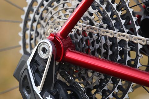 Close-up of the UDH dropouts from Paragon Machine Works