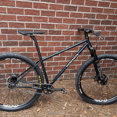 Ultralight steel singlespeed hardtail